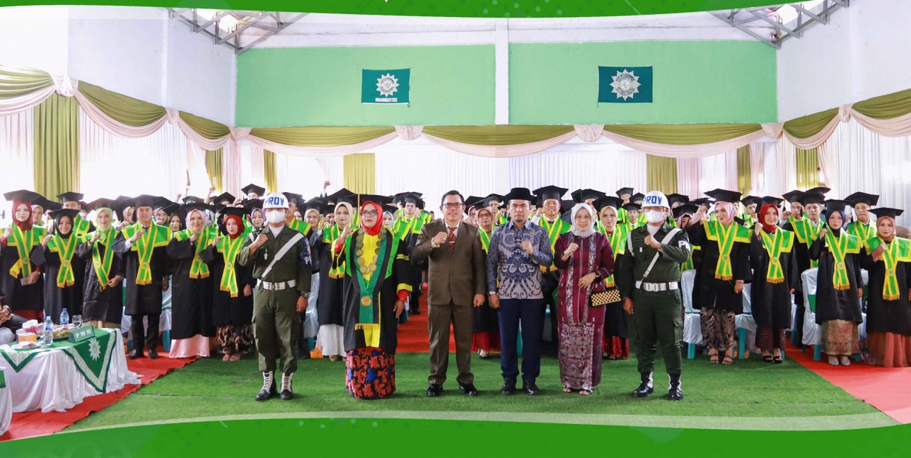 Sebanyak 88 Wisuda Sarjana ke XXIV, Ini Pesan Ketua STKIP Muhammadiyah Sungaipenuh